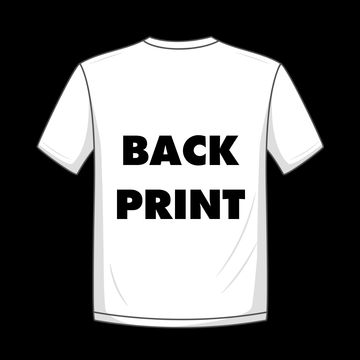 T-Shirt Back Print