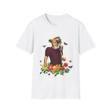 Lioness - Animal Human - Unisex T-Shirt - Front Print