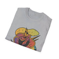 Rose Snake Tattoo - Old School Tattoo - Front Design - Premium Bio Unisex T-Shirt - Pure Face Streetwear