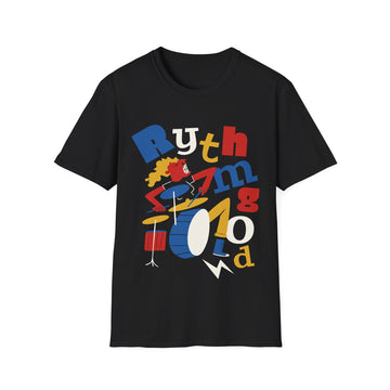 Musician playing Drums - Rockstar - Unisex T-Shirt