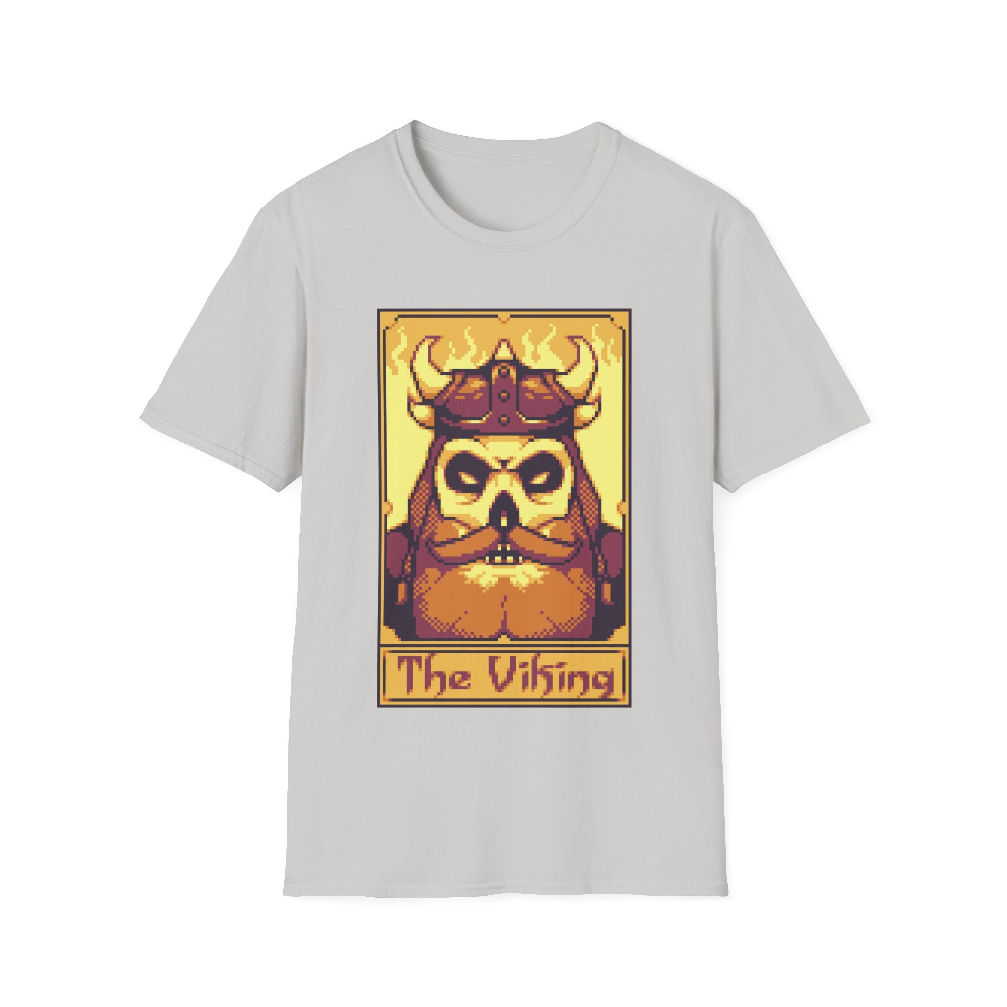 The Viking - Pixel Tarot 8 bit - Unisex T-Shirt