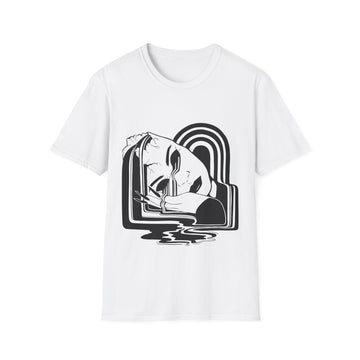 Melting Girl Abstract - Streetwear - Berlin Reality - Unisex T-Shirt