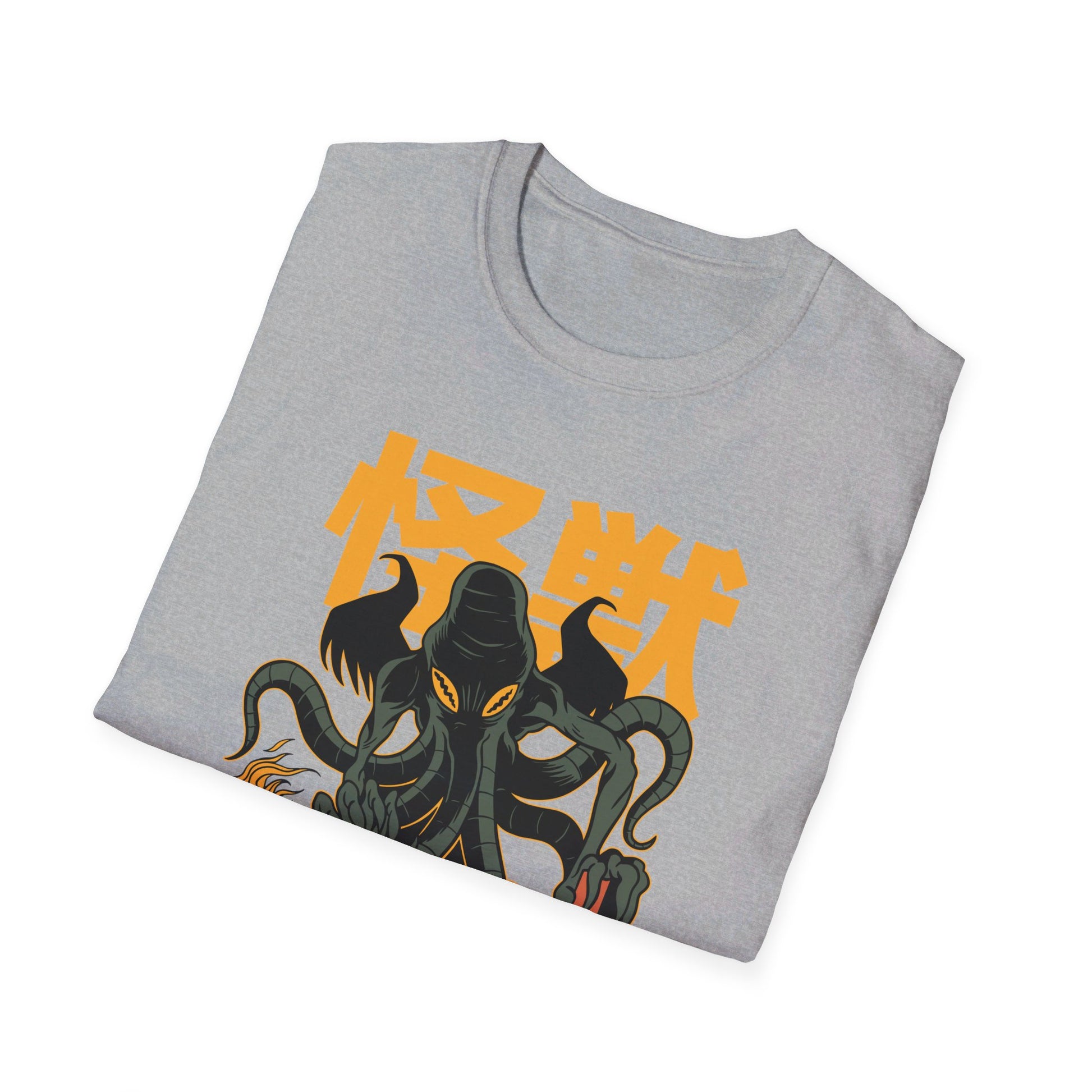 Cthulhu - Kaiju Monster - Front Design - Premium Bio Unisex T-Shirt - Pure Face Streetwear