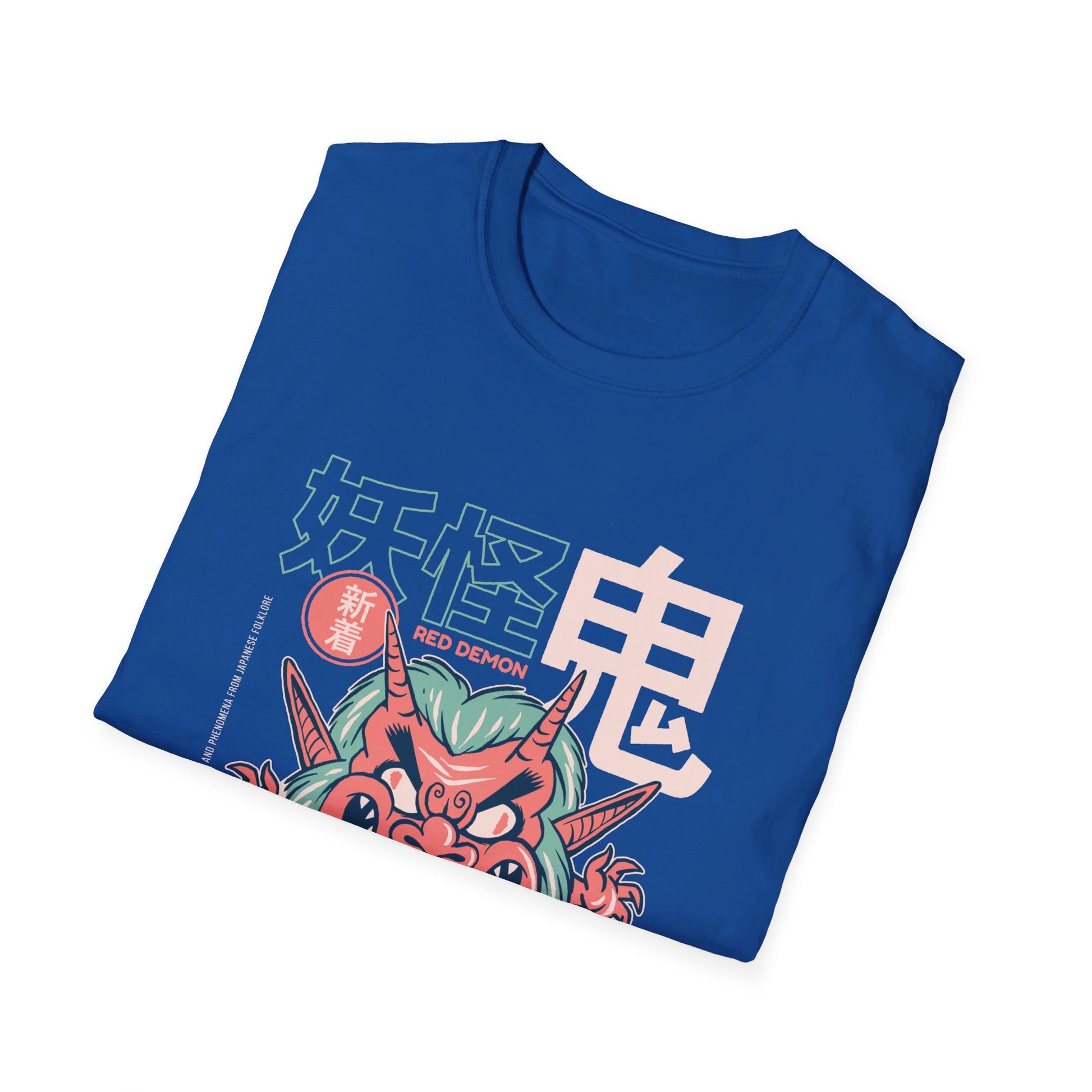 Oni - Japanese Yokai - Front Design - Premium Bio Unisex T-Shirt - Pure Face Streetwear