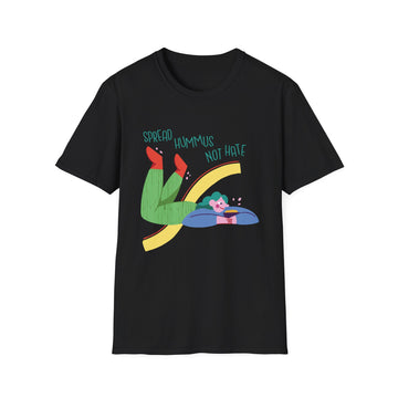 Funny Vegan Hummus - Funny Vegatarian - Unisex T-Shirt