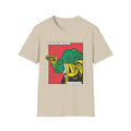 Alligator with Gun - Comic Mafia - Front Design - Premium Bio Unisex T-Shirt - Pure Face Streetwear