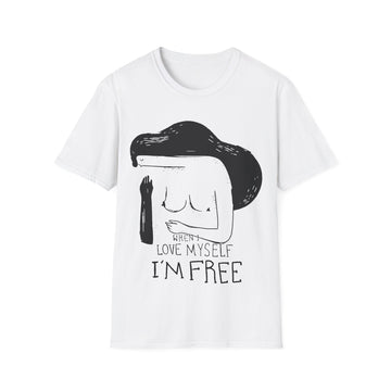 When I love myself I´m free - Streetwear - Berlin Reality - Unisex T-Shirt