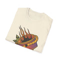 Wives Fire Tattoo - Old School Tattoo - Front Design - Premium Bio Unisex T-Shirt - Pure Face Streetwear