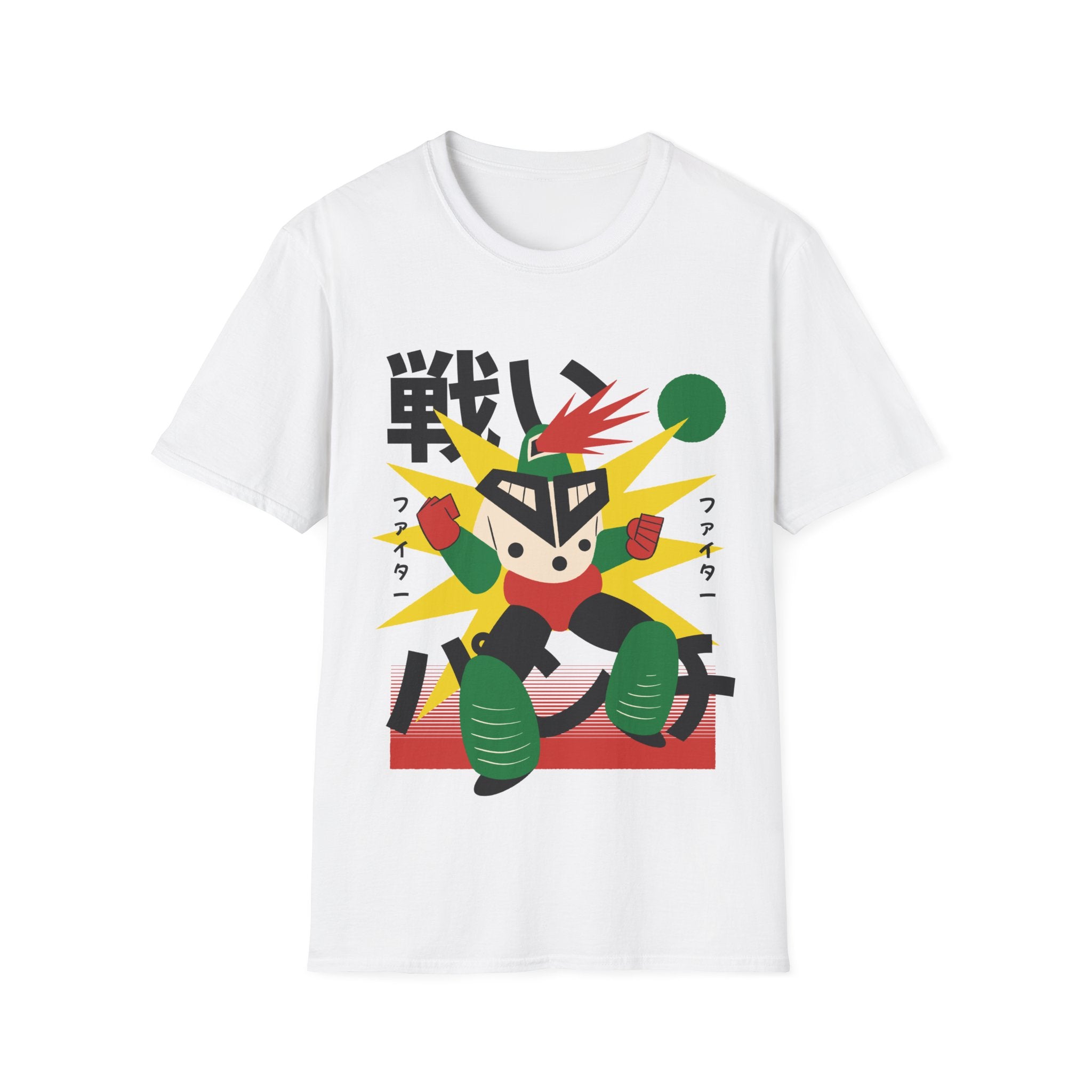 Robot Fire - Retro Japanese Robots - Unisex T-Shirt