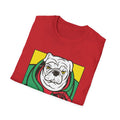 Pug Angry Dog - Comic Mafia - Front Design - Premium Bio Unisex T-Shirt - Pure Face Streetwear