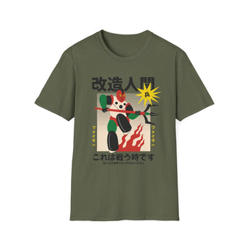 Robot Warrior - Retro Japanese Robots - Unisex T-Shirt