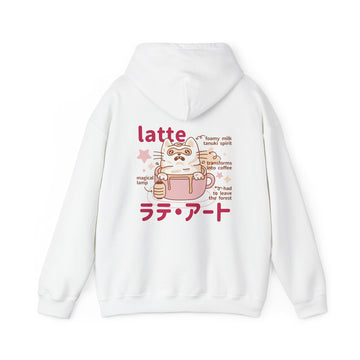 Latte - Cute Japanese Dessert Monsters - Unisex Hoodie