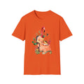 Flamingo - Animal Human - Front Design - Premium Bio Unisex T-Shirt - Pure Face Streetwear