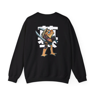 Toad - Warrior Animals - Back Design - Premium Unisex Heavy Blend™ Crewneck Sweatshirt