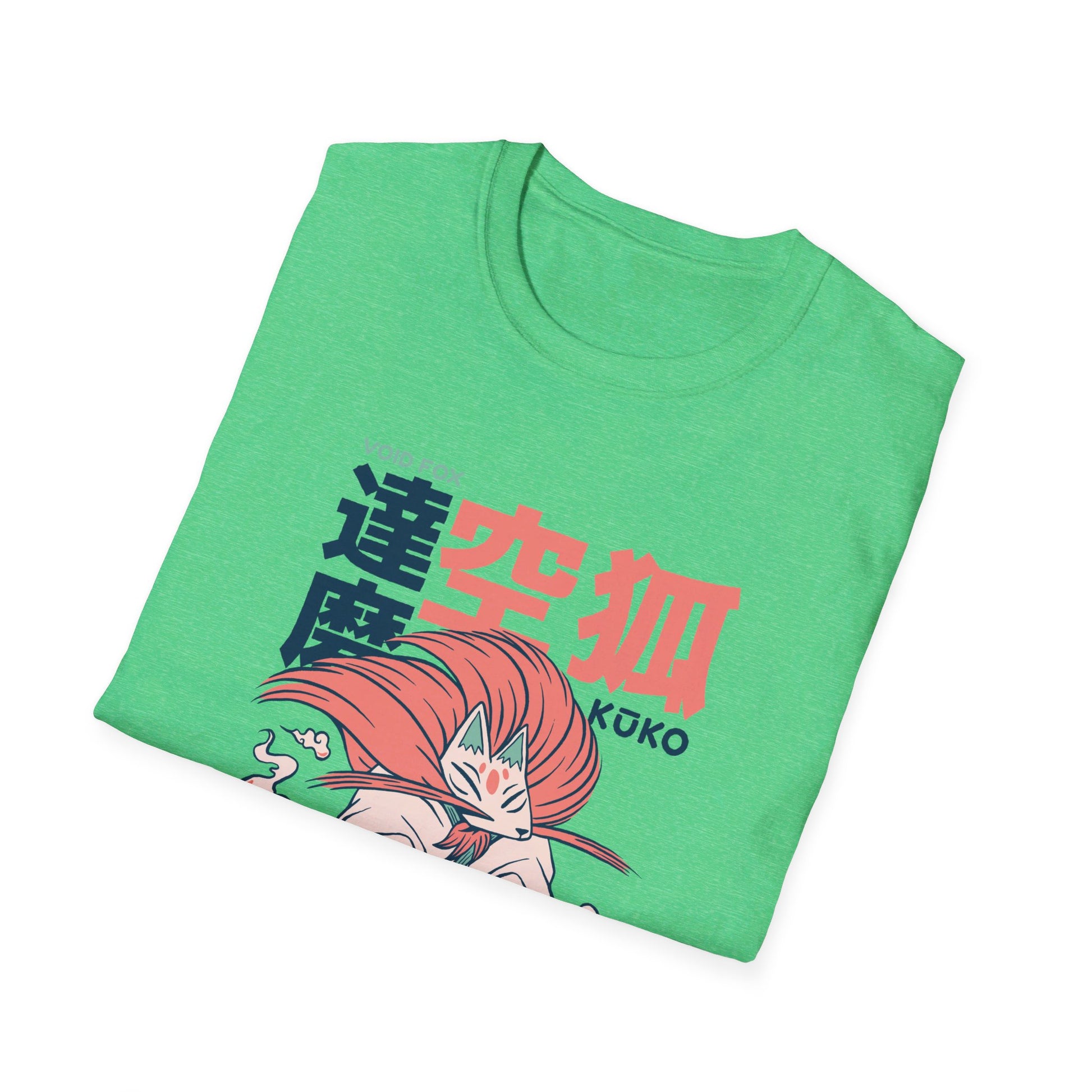 Kuko - Japanese Yokai - Front Design - Premium Bio Unisex T-Shirt - Pure Face Streetwear