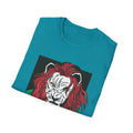 Lion Gangster - Comic Mafia - Front Design - Premium Bio Unisex T-Shirt - Pure Face Streetwear