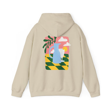 Beautiful Plant in a Vase - Blooming Flowers - Unisex Hoodie