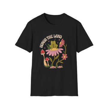 Honor the Land - Hippie Retro - Unisex T-Shirt