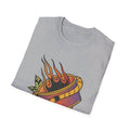 Wives Fire Tattoo - Old School Tattoo - Front Design - Premium Bio Unisex T-Shirt - Pure Face Streetwear