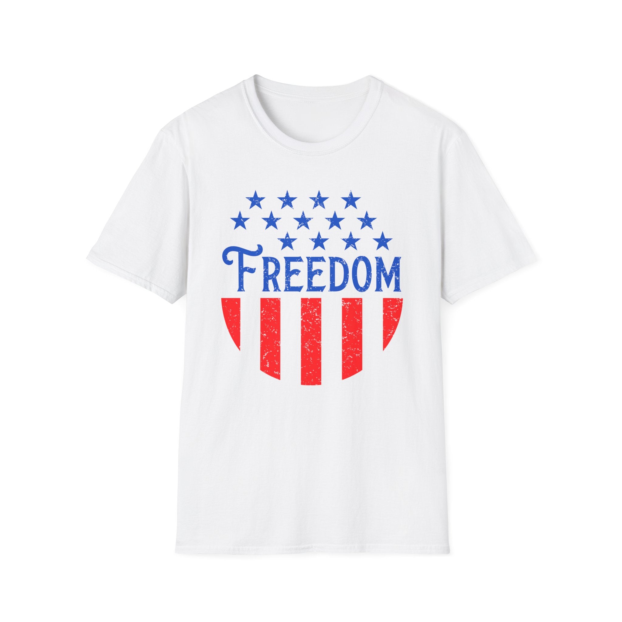 Freedom - American Patriots - Front Design - Premium Bio Unisex T-Shirt