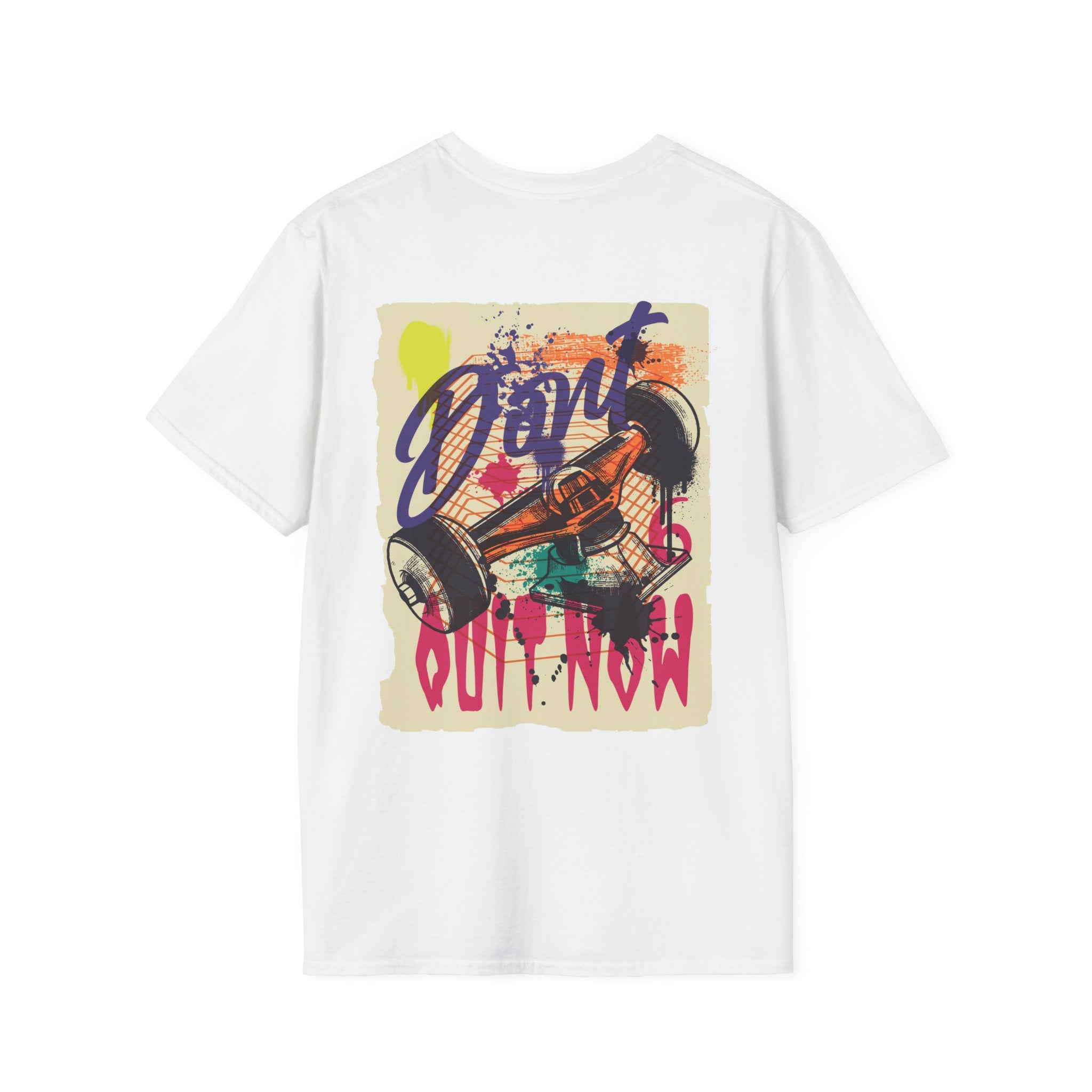 Skate Truck - Urban Graffiti - Unisex T-Shirt - Back Print