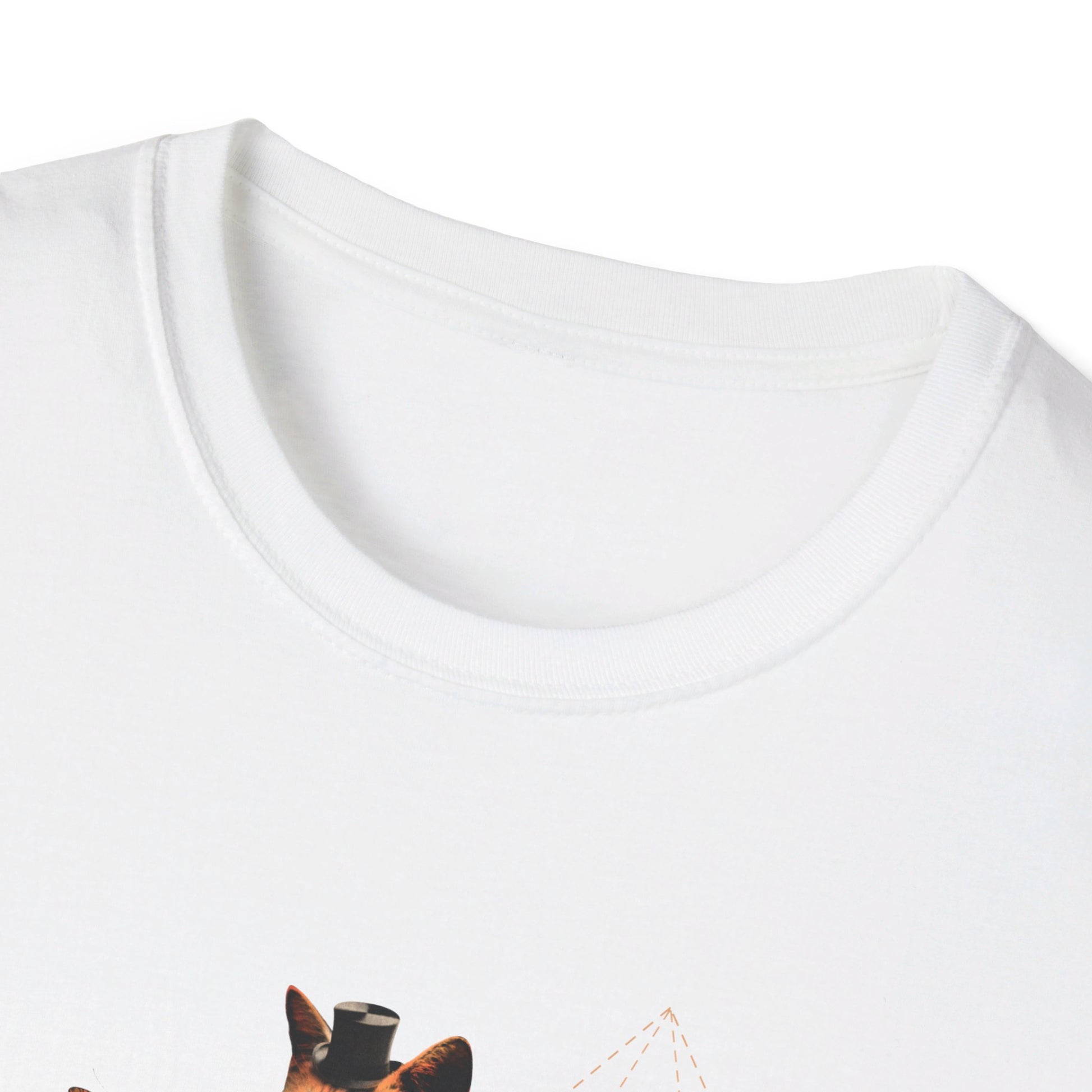 Cat - Animal Human - Front Design - Premium Bio Unisex T-Shirt - Pure Face Streetwear