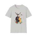 Deers Love - Animal Human - Front Design - Premium Bio Unisex T-Shirt - Pure Face Streetwear