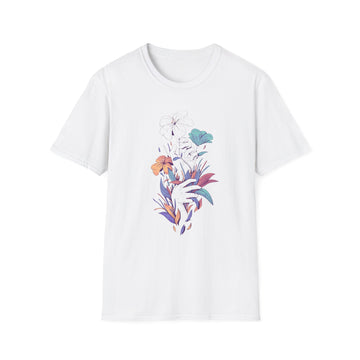 Hands with Flowers and Leaves - Floral Hands - Unisex T-Shirt