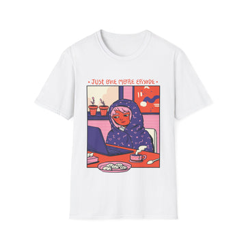 Girl with blanket - Cozy at Home - Unisex T-Shirt