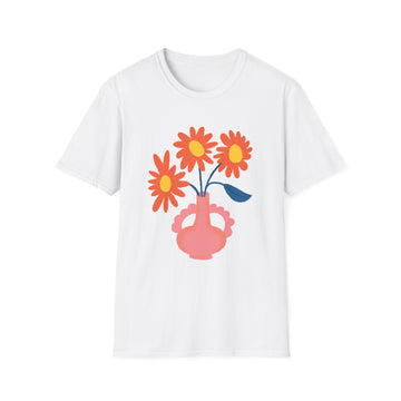 Cute orange Flowers - Blooming Flowers - Unisex T-Shirt