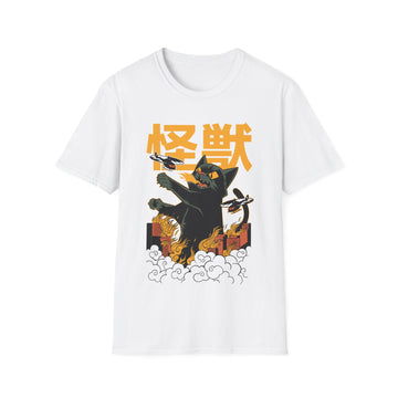 Cat - Kaiju Monster - Unisex T-Shirt - Front Print