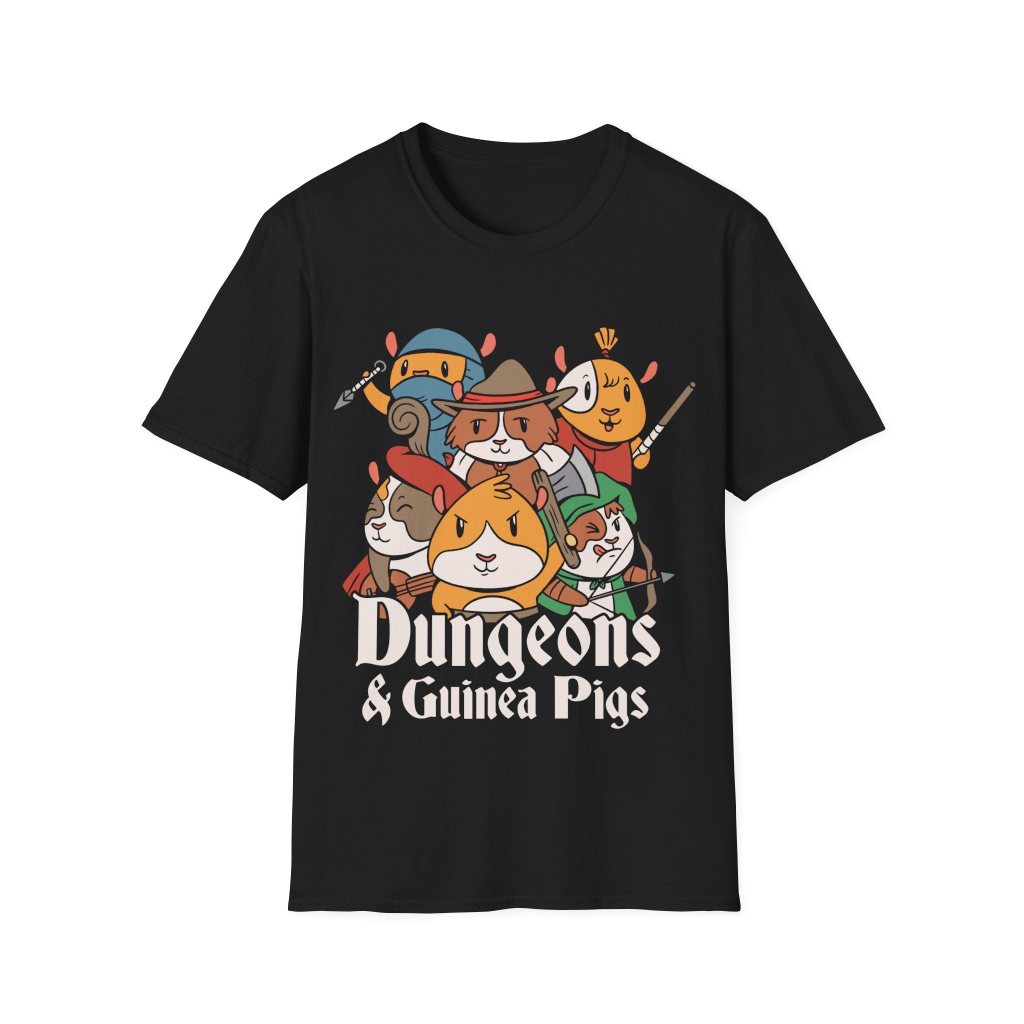 Dungeons & Guinea Pigs - Dungeons And Animals - Unisex T-Shirt