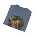 Deer and Fairy - Fairy Tail World - Front Design - Premium Bio Unisex T-Shirt - Pure Face Streetwear