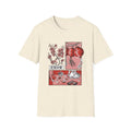 Japanese Cherry Blossom Picnic - Slice Of Life - Front Design - Premium Bio Unisex T-Shirt - Pure Face Streetwear