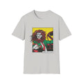 Lion Gangster driving - Comic Mafia - Front Design - Premium Bio Unisex T-Shirt - Pure Face Streetwear