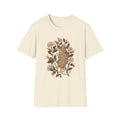 Mouse Rosehip - Animals In Nature - Front Design - Premium Bio Unisex T-Shirt - Pure Face Streetwear