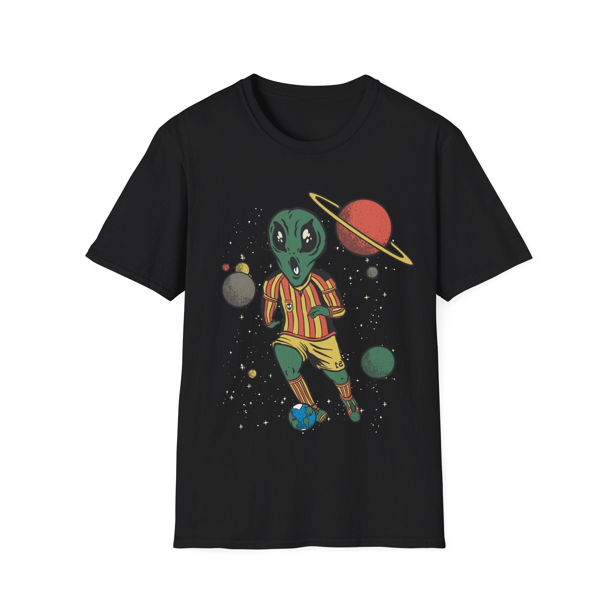 Soccer Player Alien - Alien Hobby Activities - Unisex T-Shirt