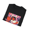 Girl playing Gitarre - Cozy at Home - Front Design - Premium Bio Unisex T-Shirt - Pure Face Streetwear