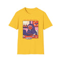 Girl with blanket - Cozy at Home - Front Design - Premium Bio Unisex T-Shirt - Pure Face Streetwear