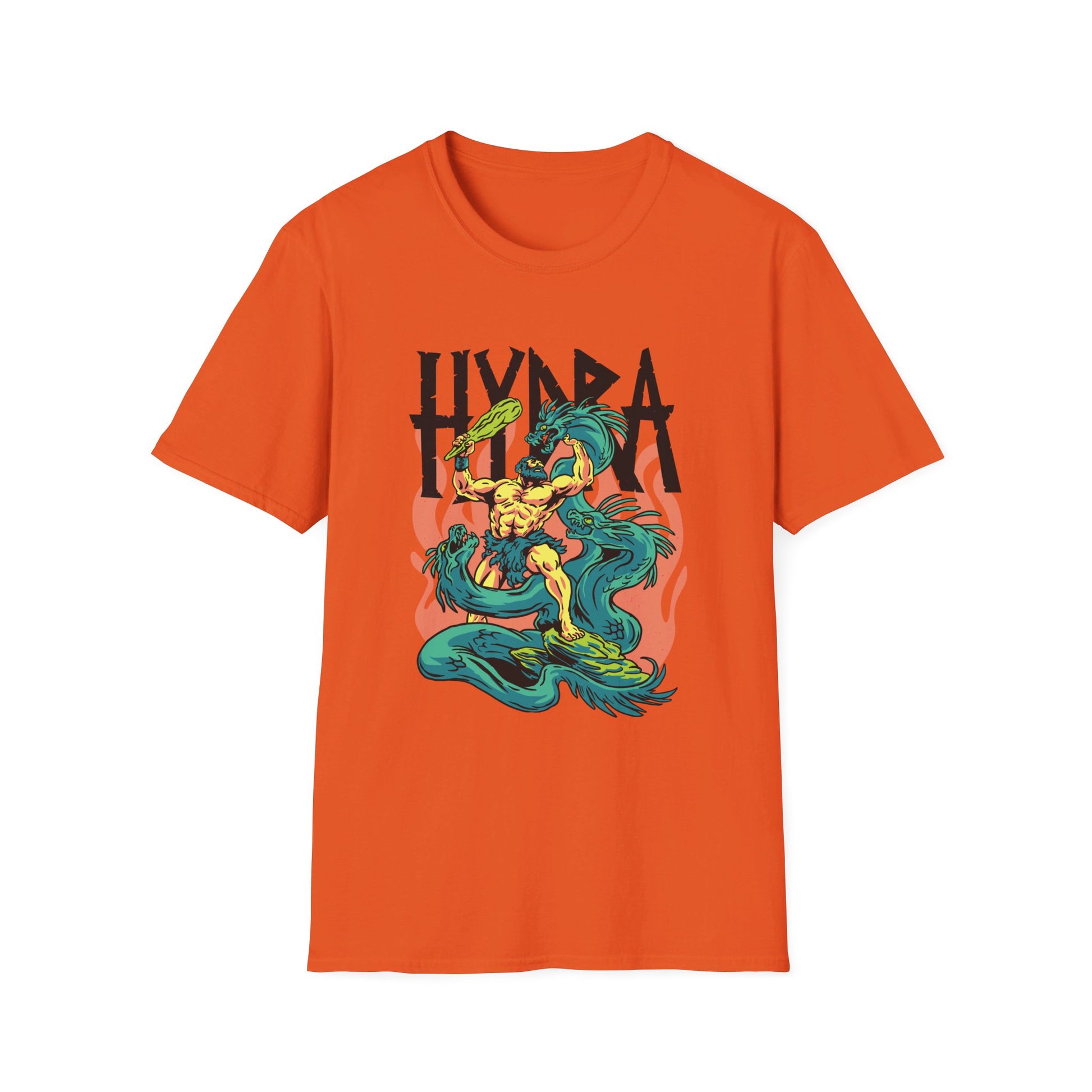 Hydra - Greek Mythology - Front Design - Premium Bio Unisex T-Shirt - Pure Face Streetwear