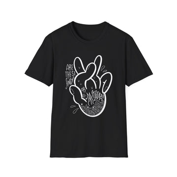 Maggot Fingers Fear - Doodle Fears - Unisex T-Shirt