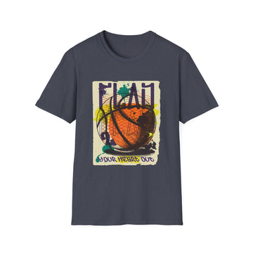 Basketball - Urban Graffiti - Front Design - Premium Bio Unisex T-Shirt - Pure Face Streetwear