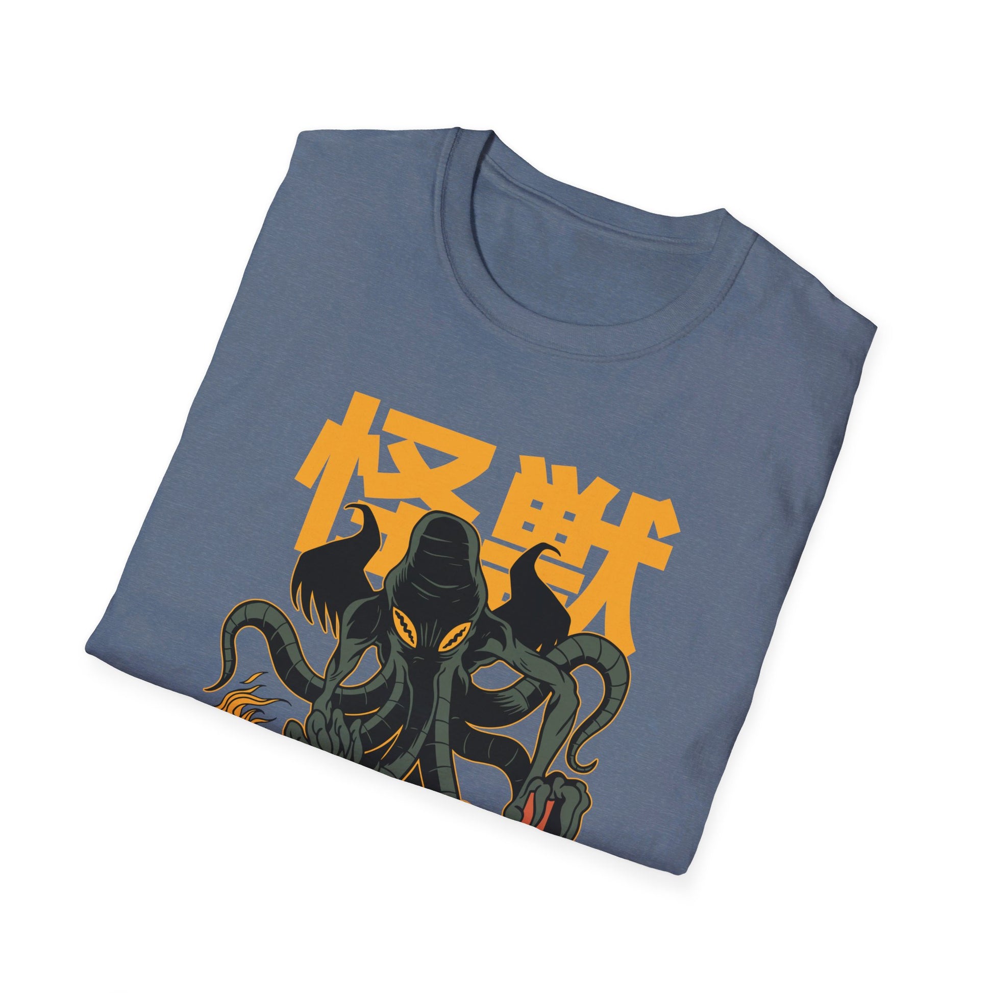 Cthulhu - Kaiju Monster - Front Design - Premium Bio Unisex T-Shirt - Pure Face Streetwear