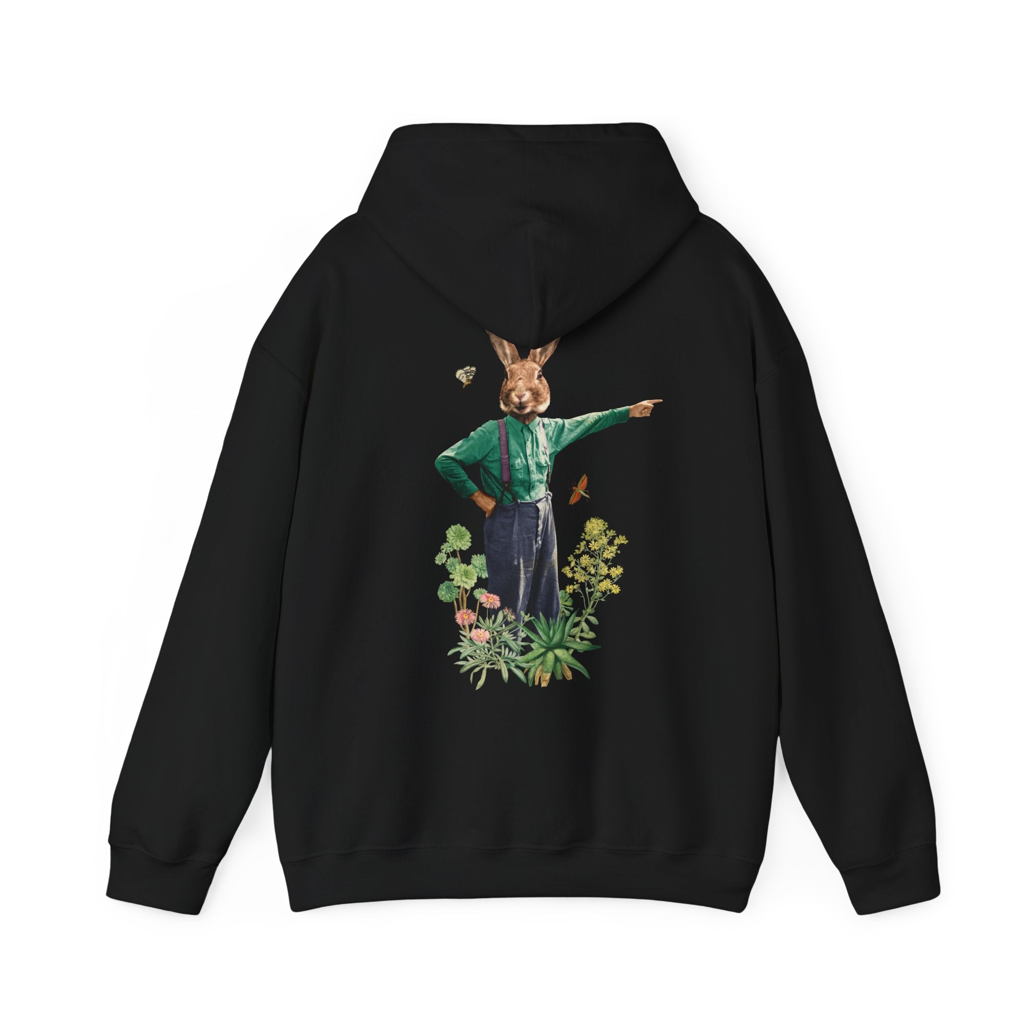 Rabbit - Animal Human - Unisex Hoodie