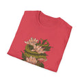 Snake Magnolia - Animals In Nature - Front Design - Premium Bio Unisex T-Shirt - Pure Face Streetwear