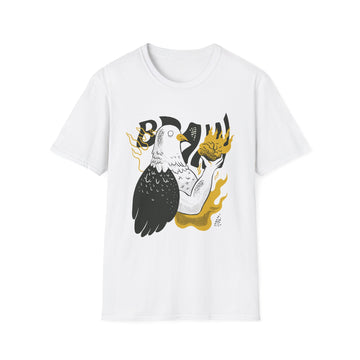 Bizarre Pigeon Bird - Half Animal Alf Human - Unisex T-Shirt