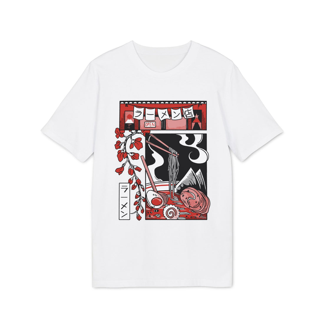 Japanisches Ramen - Slice Of Life - Premium Unisex T-Shirt Front Print
