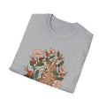 Mouse Rosehip - Animals In Nature - Front Design - Premium Bio Unisex T-Shirt - Pure Face Streetwear