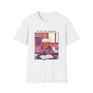 Girl learning - Cozy at Home - Front Design - Premium Bio Unisex T-Shirt - Pure Face Streetwear