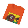 Lion Gangster driving - Comic Mafia - Front Design - Premium Bio Unisex T-Shirt - Pure Face Streetwear